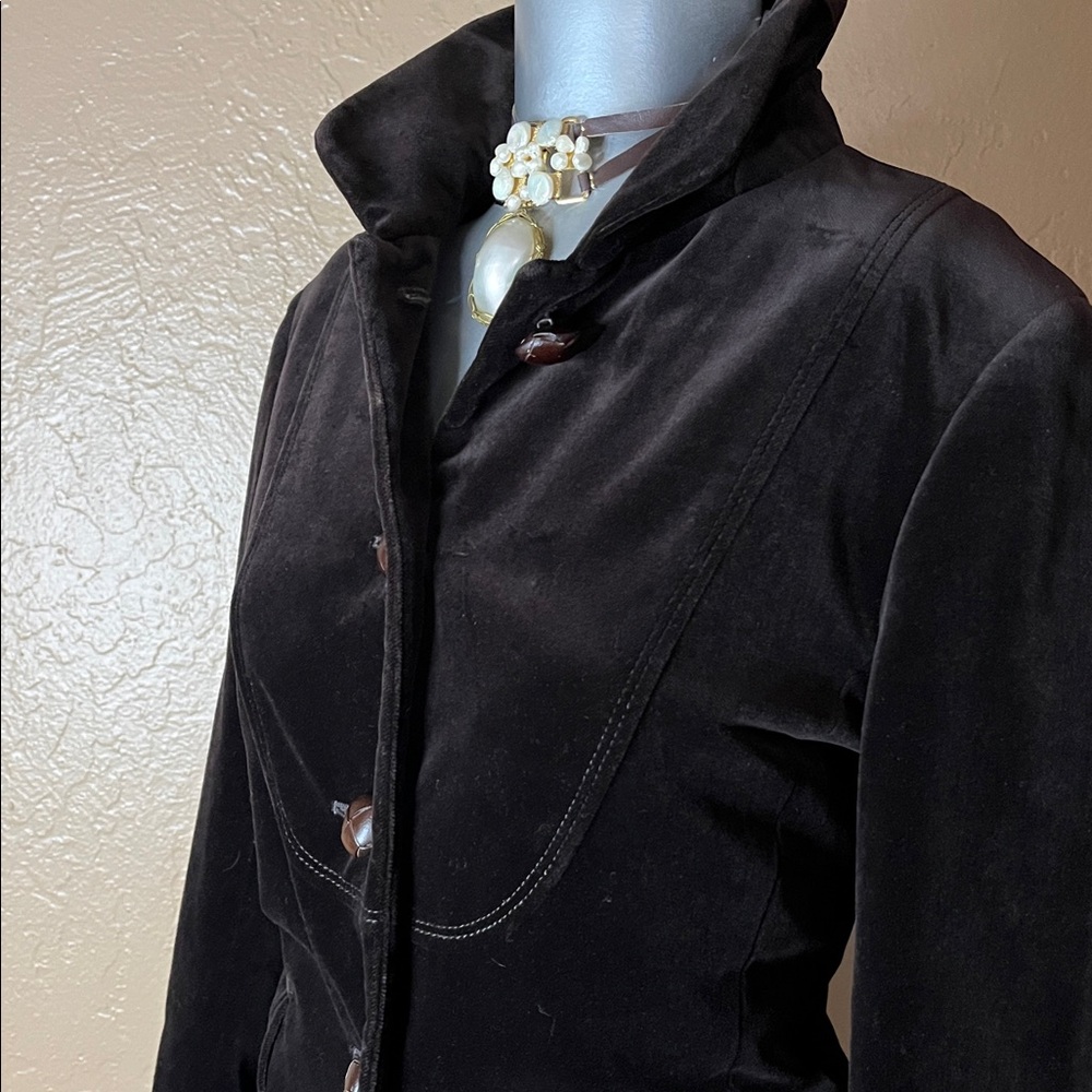 J. Crew Black Velvet Women's Blazer. SZ S - Picture 4 of 6